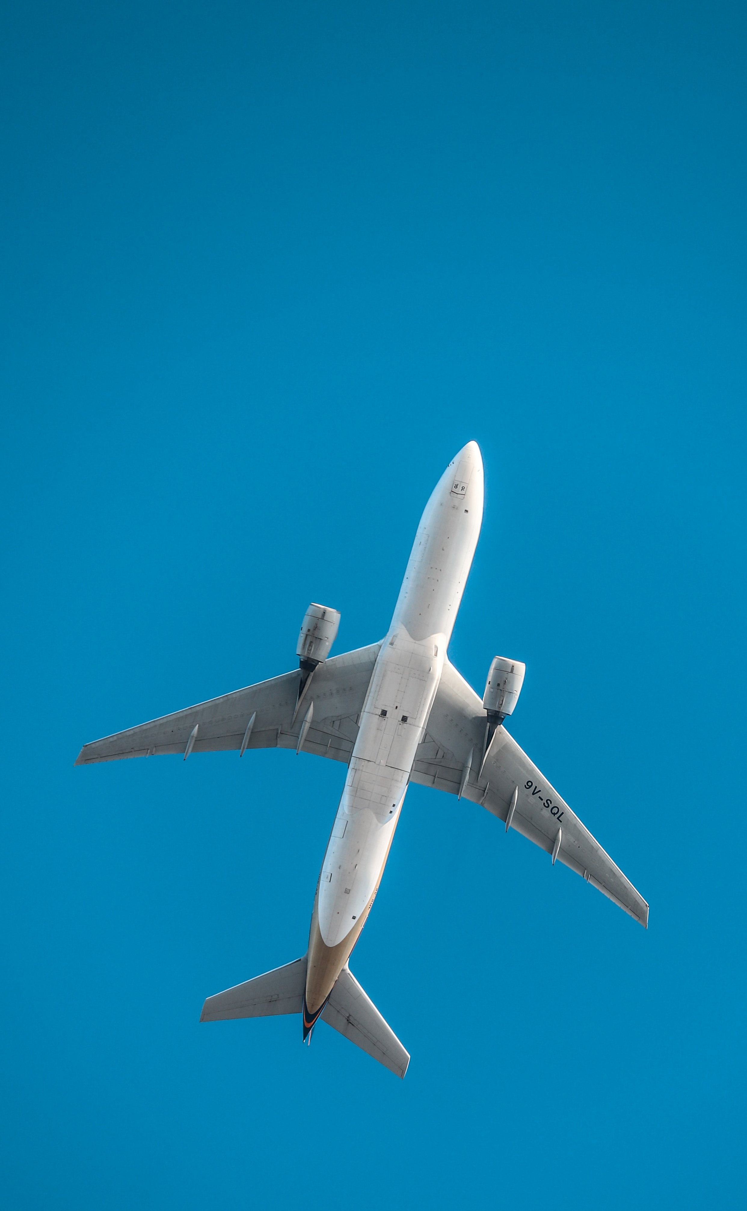 airplane in sky