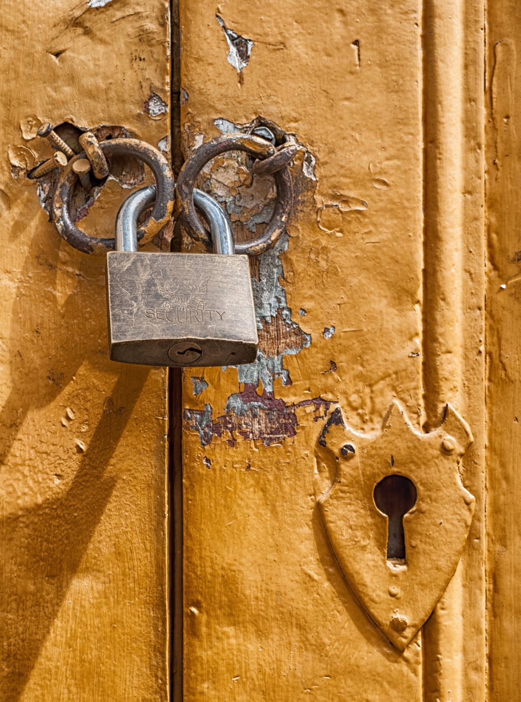 locked door